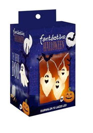 My Other Me Guirnalda Fantasma 150 cm con Luces Caja Impresa 13x9x4 cm