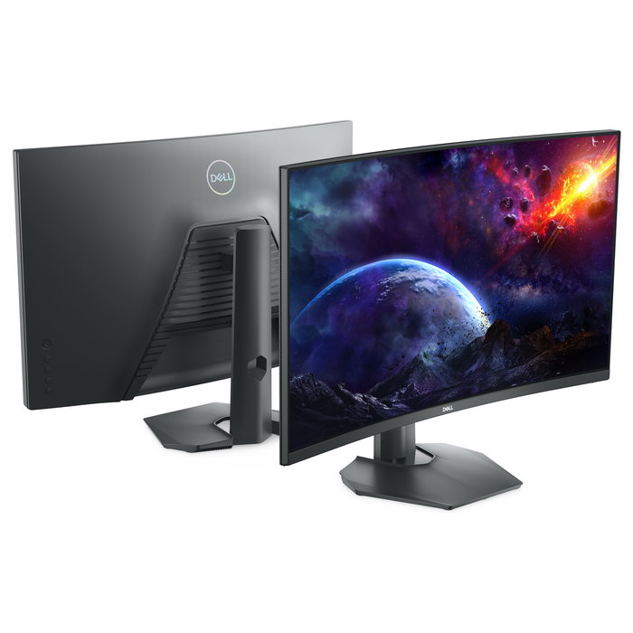 Dell Monitor Gaming S3222DGM - LED Curvo 31.5" (80cm) QHD 165Hz 1ms AMD FreeSync Premium, VA, Ajustable, HDMI, DisplayPort