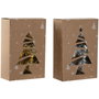DKD Home Decor Set de 6 Bolas de Decoración de PVC, Dorado y Plateado