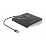 DeLOCK 42604 Carcasa externa para unidades ópticas Slim SATA de 9,5/12,7 mm USB 3.2 Gen 1 Negro