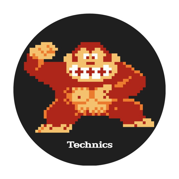 MAGMA Lp Slipmat Technics Donkey Kong Juego de 2 MAGMA Lp Slipmat Technics Donkey Kong Juego de 2
