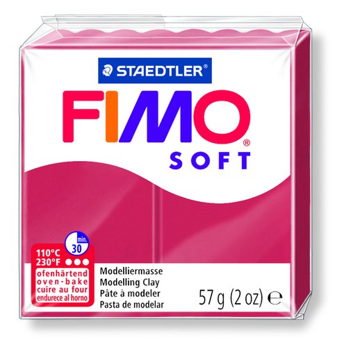 Staedtler Fimo Soft Rojo cereza
