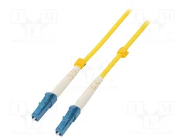 QOLTEC Cable de conexión de fibra óptica LC/UPC a LC/UPC, 2m, Simplex