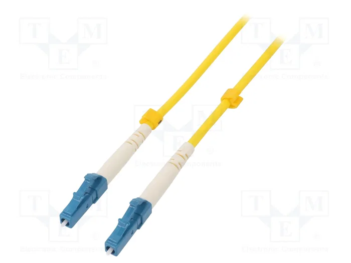 QOLTEC Cable de conexión de fibra óptica LC/UPC a LC/UPC, 2m, Simplex QOLTEC Cable de conexión de fibra óptica LC/UPC a LC/UPC, 2m, Simplex