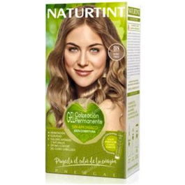 Naturtint Biobased 8N Rubio Trigo Tinte Permanente Sin Amoniaco Para Cabello Con Ingredientes Naturales 60ml + Revelador 60ml + Mascarilla Quinoa 50ml