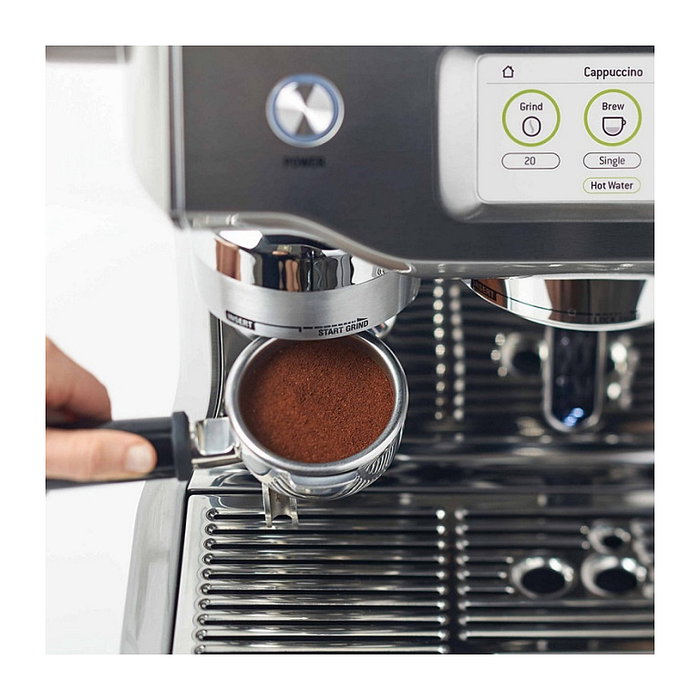 Sage Oracle Touch SES990BST4EEU1 Máquina espresso automática con molinillo, acero inoxidable y gris, 2400 W