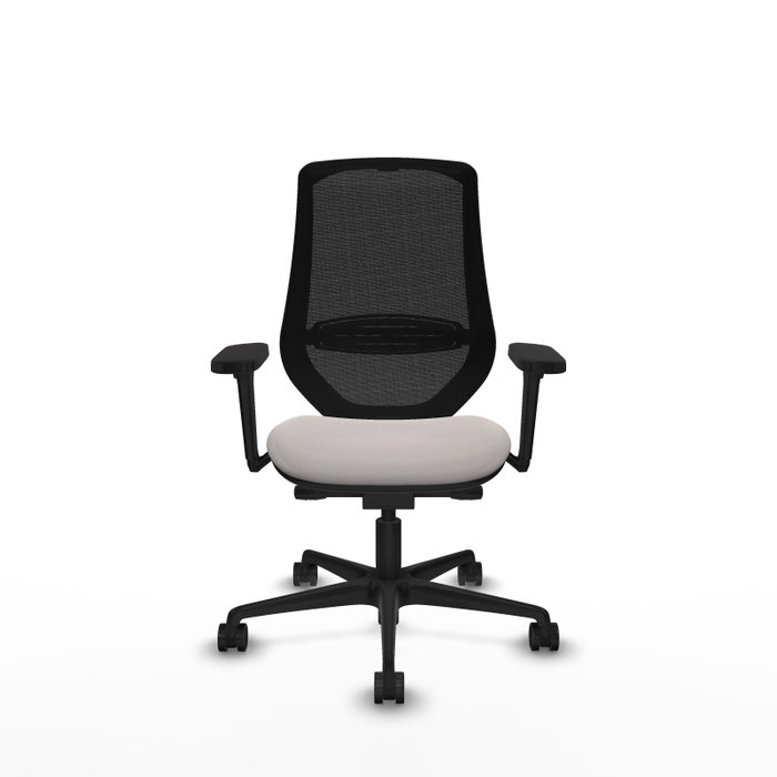 PIQUERAS Y CRESPO Silla de oficina Mardos con mecanismo Sincro/Traslack, Blanco y Negro PIQUERAS Y CRESPO Silla de oficina Mardos con mecanismo Sincro/Traslack, Blanco y Negro
