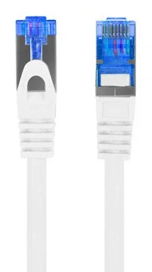 Lanberg PCF6A-10CC Cable de Red Ethernet 5m Cat6a S/FTP (S-STP), 10 Gbit/s, Blanco, CCA, LSZH