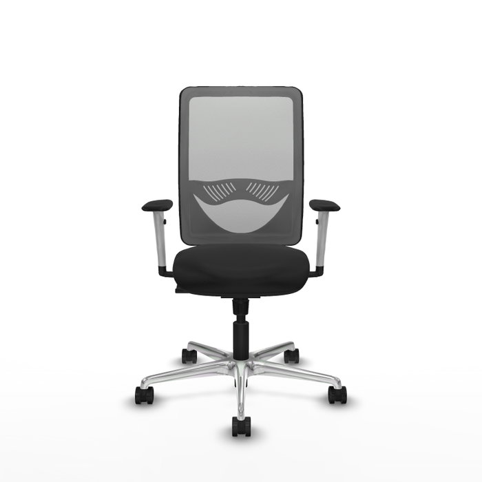 PIQUERAS Y CRESPO Silla de oficina Zulema con mecanismo Sincro, Negro/Gris PIQUERAS Y CRESPO Silla de oficina Zulema con mecanismo Sincro, Negro/Gris