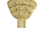 DKD Home Decor Lámpara Techo Tradicional 50 x 73 x 50 cm Metal MDF Bolas Hecho a Mano