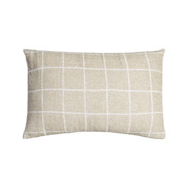 Cojín Cuadros Verde Algodón Textil/Hogar 50 X 70 cm