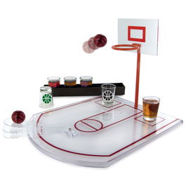 Mister Gadget Juego Beber Baloncesto con 6 Vasos de Chupito
