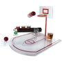 Mister Gadget Juego Beber Baloncesto con 6 Vasos de Chupito