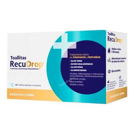 Bausch + Lomb Recudrop Toallitas Monodosis 20 Toallitas