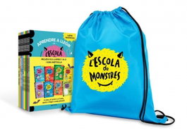 MONTENA, Aprendre a llegir a l'Escola de Monstres - Pack amb els llibres 1-8 (inclou un regal!)