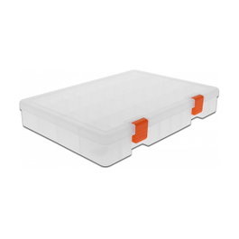 DeLOCK 18350 Caja de herramientas para piezas pequeñas con 36 compartimentos