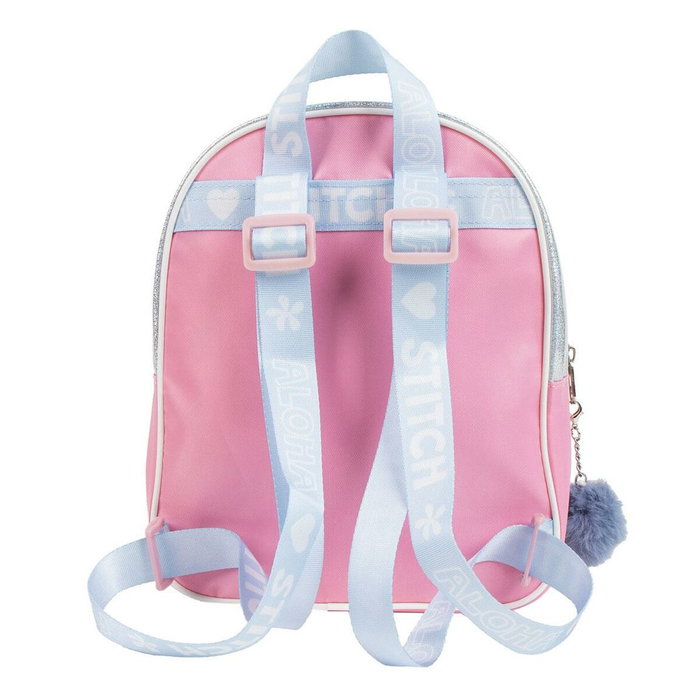Cerdá Mochila Infantil Tiempo Libre Fantasía Stitch Rosa