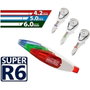FRAGA IMPORT, S.L. Recambio Cinta Correctora Super R6 4,2 mm x 6 m
