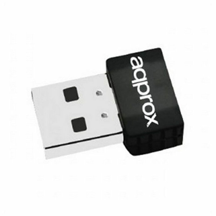 Approx Adaptador de Red USB Nano 600 Mbps APPUSB600NAV2