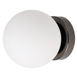 Aplique de pared bola cristal Alba IP44
