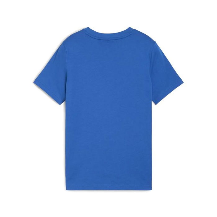 Camiseta de Manga Corta Infantil Puma Essentials Logo Lab B Azul S