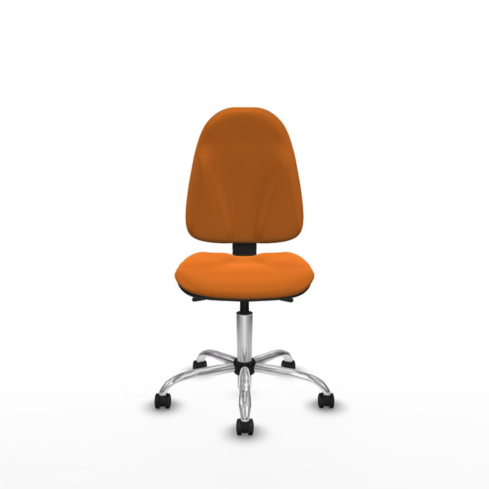 PIQUERAS Y CRESPO Silla de oficina Algarra Naranja con mecanismo Asincro PIQUERAS Y CRESPO Silla de oficina Algarra Naranja con mecanismo Asincro
