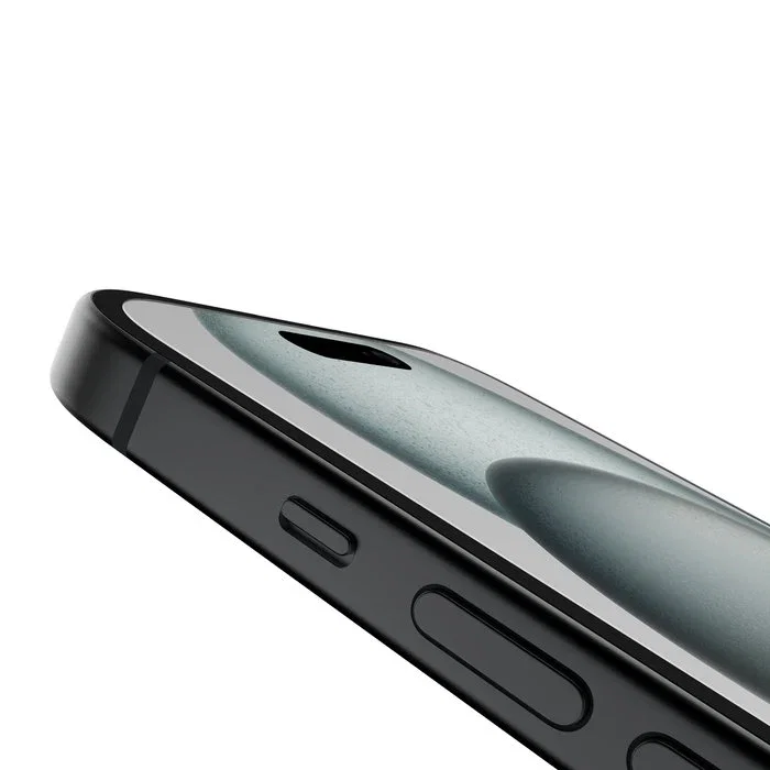 Belkin Ova135Zz Protector Pantalla Vidrio Templado para iPhone 15 y iPhone 14 Pro