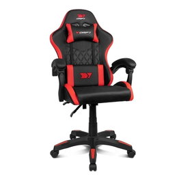 Drift Silla Gaming Drift Dr35 Negra Roja con Soporte hasta 100 kg