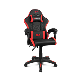 Silla gaming drift dr35 negro-rojo