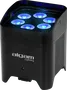 Algamlight Foco Par Led 6X12W Rgbwa+Uv Ip65 Con Batería Y W-Dmx "EVENT PAR 612 HEX IP"