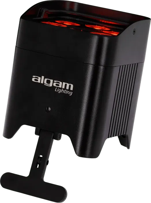 Algamlight Foco Par Led 6X12W Rgbwa+Uv Ip65 Con Batería Y W-Dmx "EVENT PAR 612 HEX IP"
