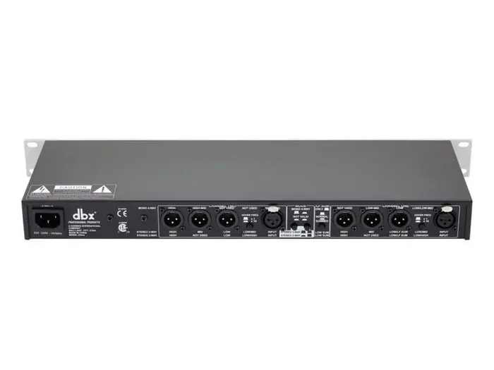 DBX 234 Xs Procesador de Señal 2 Canales con Dimensiones de 55.9 x 28.9 x 6.3 cm