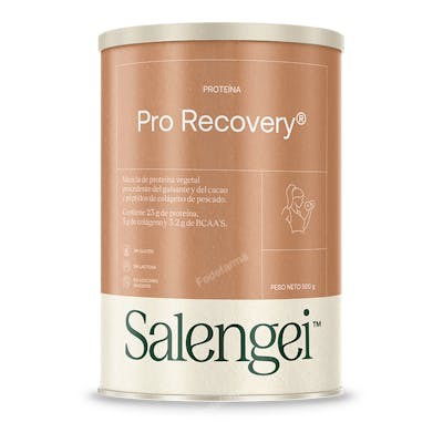 SALENGEI Pro Recovery Proteína de Guisante con Cacao y Colágeno 500g