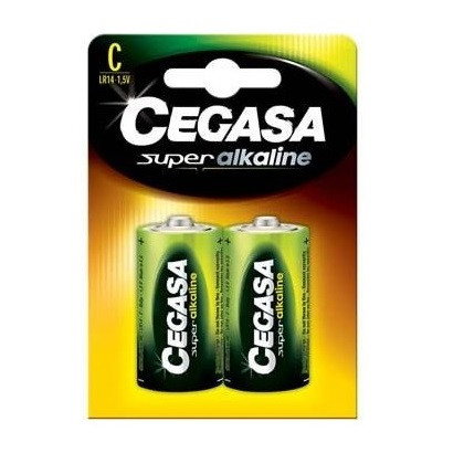 Cegasa Pilas Super Alkaline LR14 Blister de 2 Unidades Cegasa Pilas Super Alkaline LR14 Blister de 2 Unidades