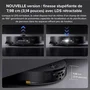 Roborock SAROS 10 Robot Aspirador Negro con Navegación LiDAR y Base de Agua Autónoma