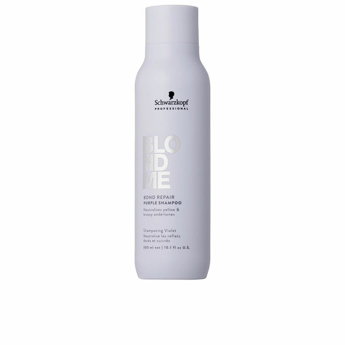 Schwarzkopf BLONDME Bond Repair Purple Champú 300 ml Schwarzkopf BLONDME Bond Repair Purple Champú 300 ml