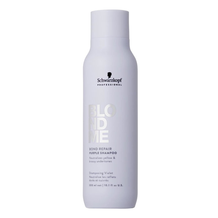 Schwarzkopf BLONDME Bond Repair Purple Champú 300 ml Schwarzkopf BLONDME Bond Repair Purple Champú 300 ml