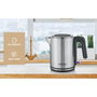 Severin WK 3489 Hervidor de 1 L, 2400 W, Negro/Plata