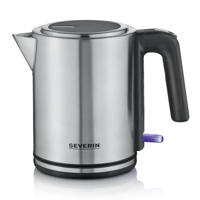 Severin WK 3489 Hervidor de 1 L, 2400 W, Negro/Plata Severin WK 3489 Hervidor de 1 L, 2400 W, Negro/Plata