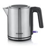 Severin WK 3489 Hervidor de 1 L, 2400 W, Negro/Plata