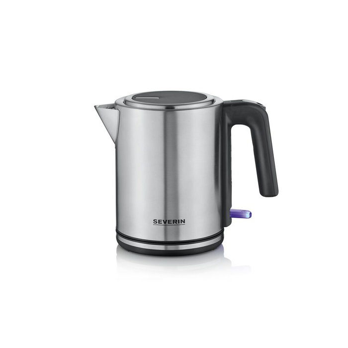 Severin WK 3489 Hervidor de 1 L, 2400 W, Negro/Plata Severin WK 3489 Hervidor de 1 L, 2400 W, Negro/Plata