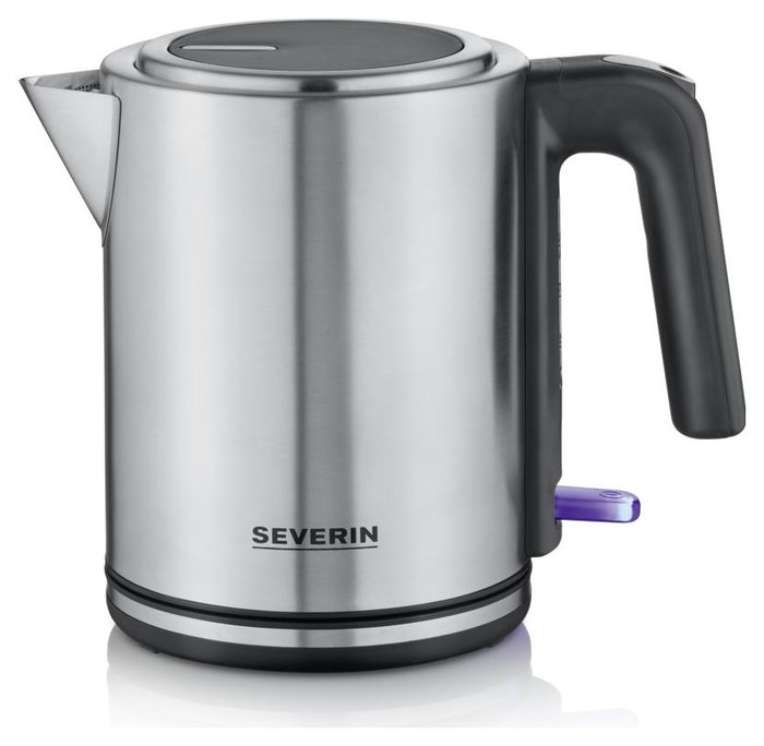 Severin WK 3489 Hervidor de 1 L, 2400 W, Negro/Plata Severin WK 3489 Hervidor de 1 L, 2400 W, Negro/Plata
