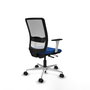 PIQUERAS Y CRESPO Silla de oficina Haches Azul y Blanco