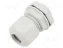 SEZ DK Sello aislante M16 1,5 IP68 gris