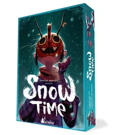 Asmodee Snow Time - Juego de Mesa Estratégico Familiar con Temática Invernal, Programación de Acciones y Bluff, para +10 Años, Edición en Español, Pegi 10