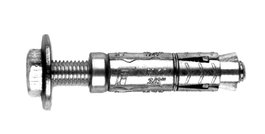 AVL Anclaje de Zamak con tornillo 12 x 100 para broca Ø20