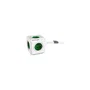Allocacoc Powercube Extended - Regleta/Base de Enchufe 5 CEE 7/4 Schuko, 220-240V, Cable 1.5m
