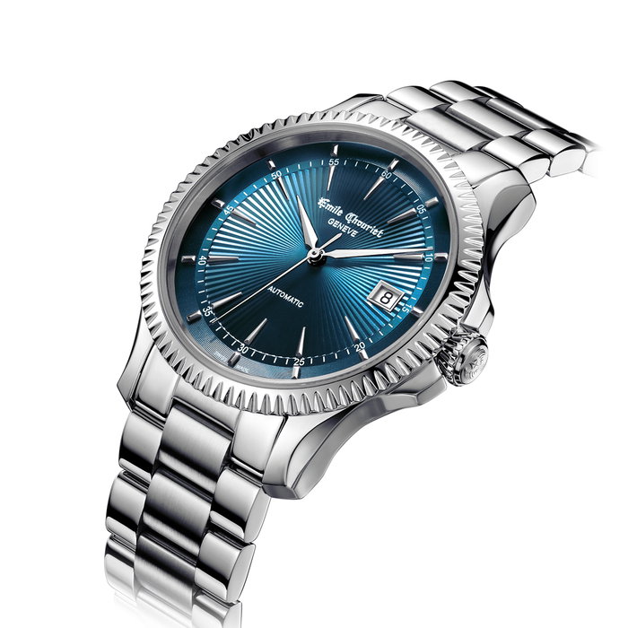 Emile Chouriet 08.1155.G.6.6.98.6 con esfera azul Emile Chouriet 08.1155.G.6.6.98.6 con esfera azul
