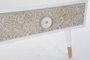 DKD Home Decor Mesa de Centro Mandala Abeto Marrón Claro