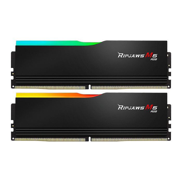 G.Skill F5-6000J3636F16GX2-RM5RK Ripjaws M5 RGB 32GB (2x16GB) DDR5 6000MHz CL36 DIMM Kit de Memoria con XMP 3.0 y Disipador Térmico G.Skill F5-6000J3636F16GX2-RM5RK Ripjaws M5 RGB 32GB (2x16GB) DDR5 6000MHz CL36 DIMM Kit de Memoria con XMP 3.0 y Disipador Térmico